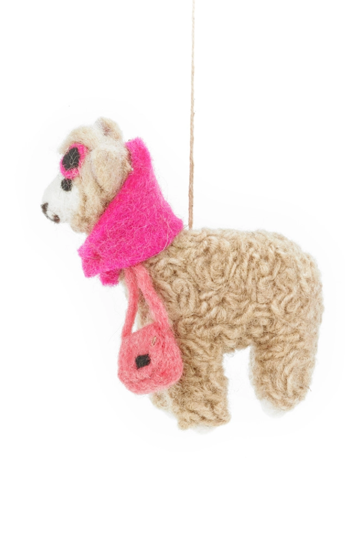 Diva Alpaca Ornament