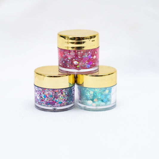 Mini Tinsel Face Glitter- Cupid