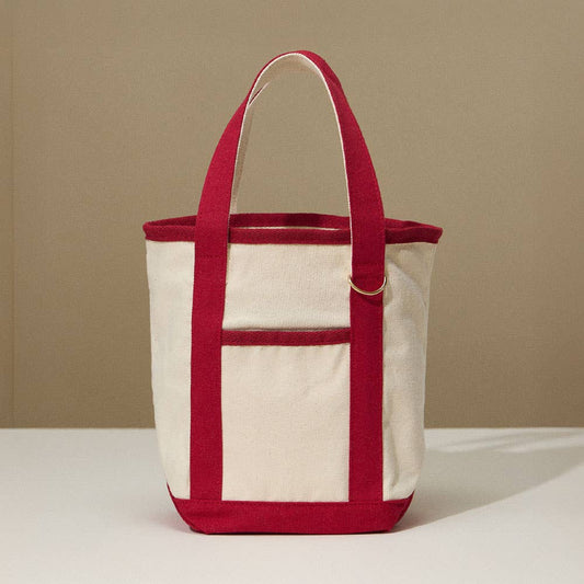 Small Canvas Boat Tote