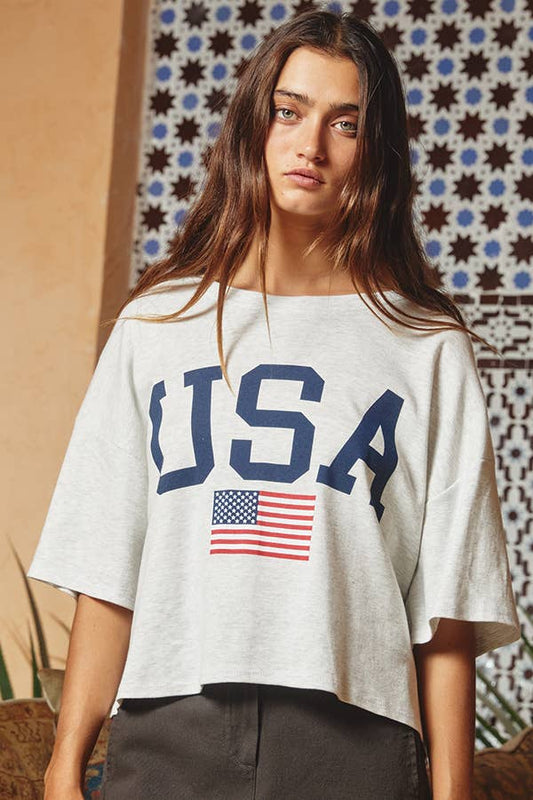 USA Graphic Top