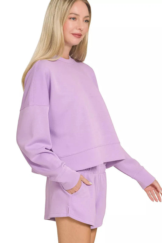 Scuba Sweatshirt & Shorts Set