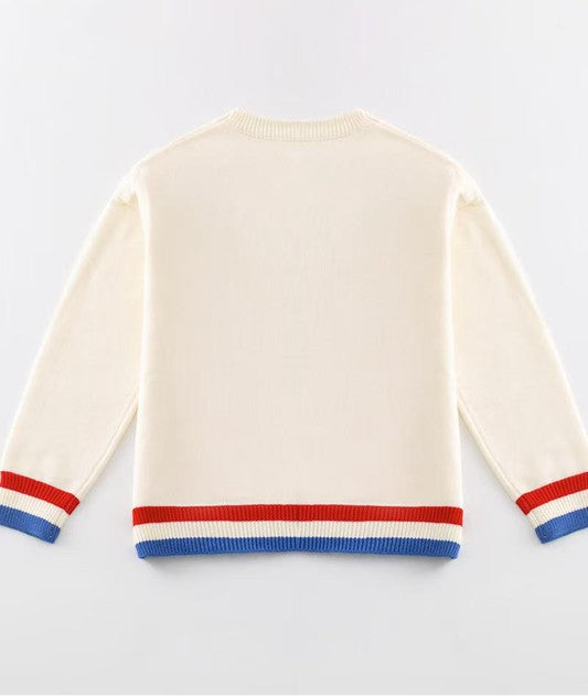 Amour Croissant Sweater