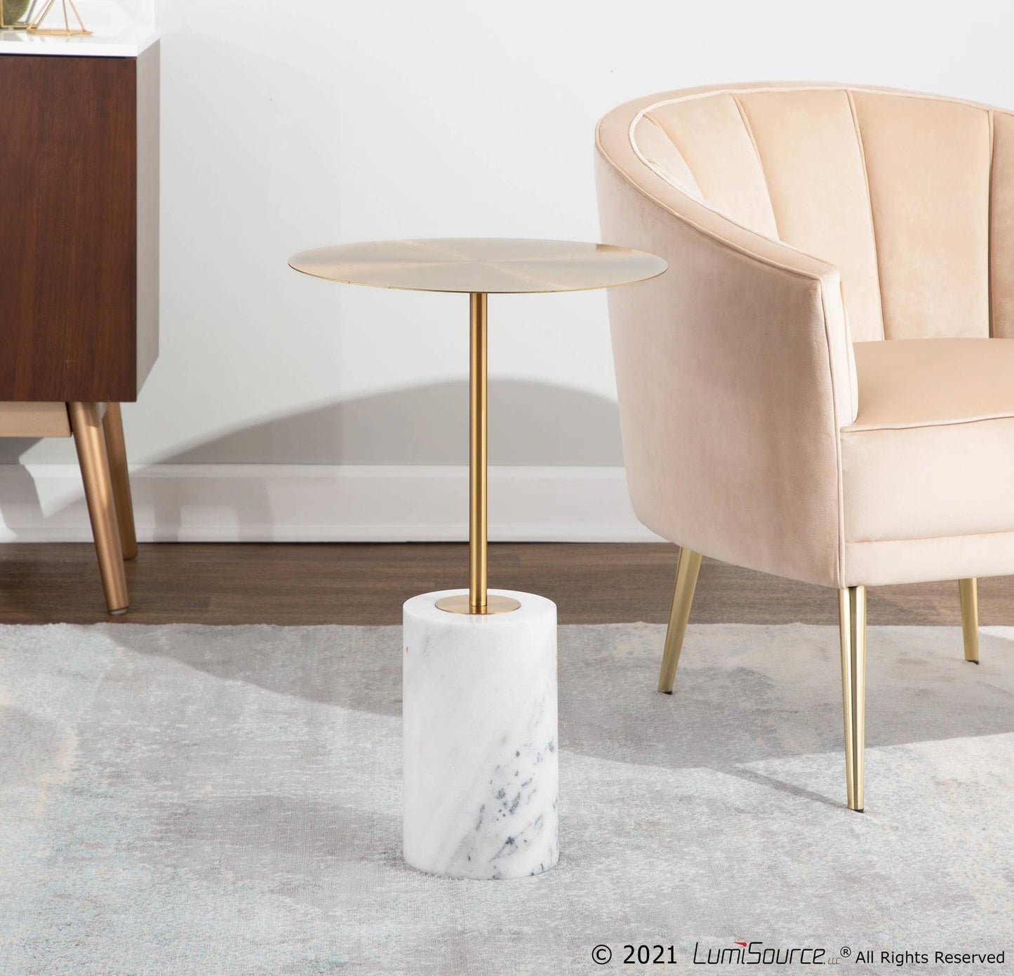 Marble Side Table