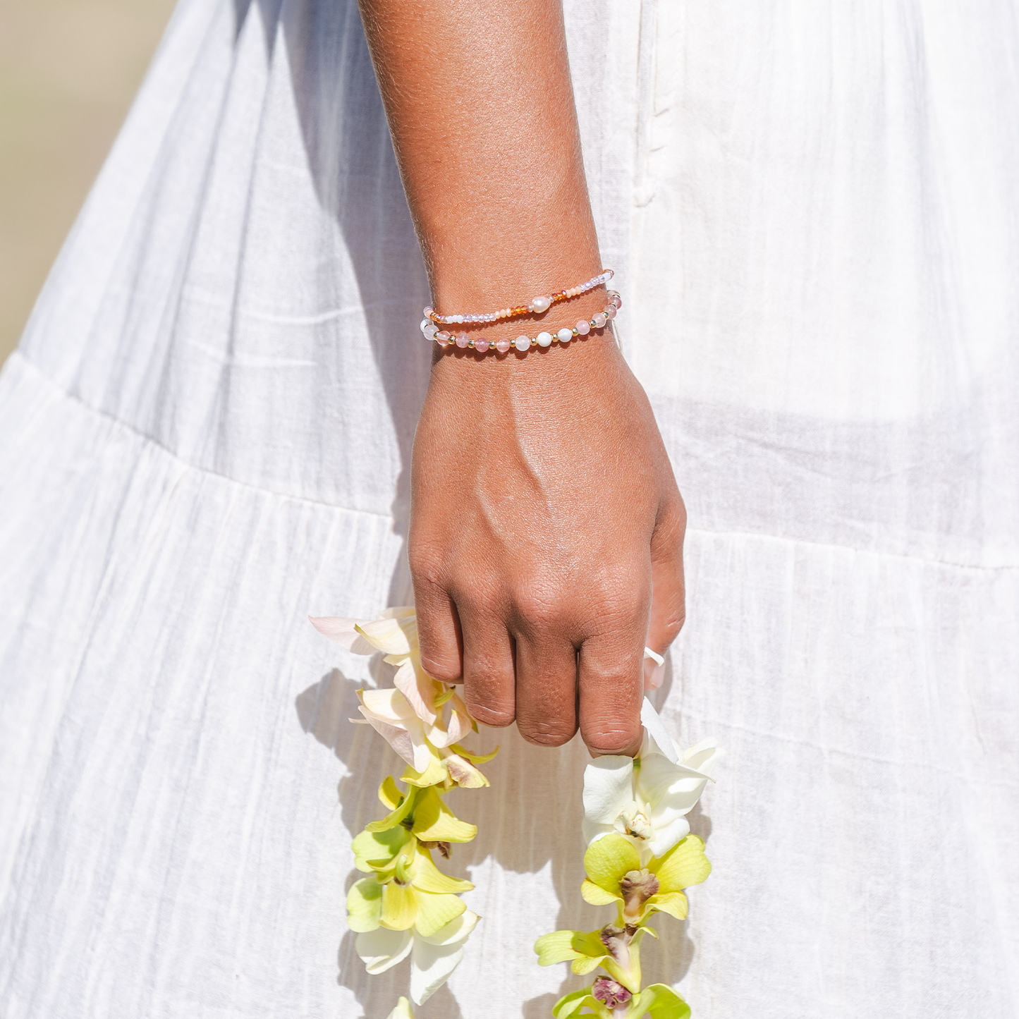 Goddess Bracelet with Pearl