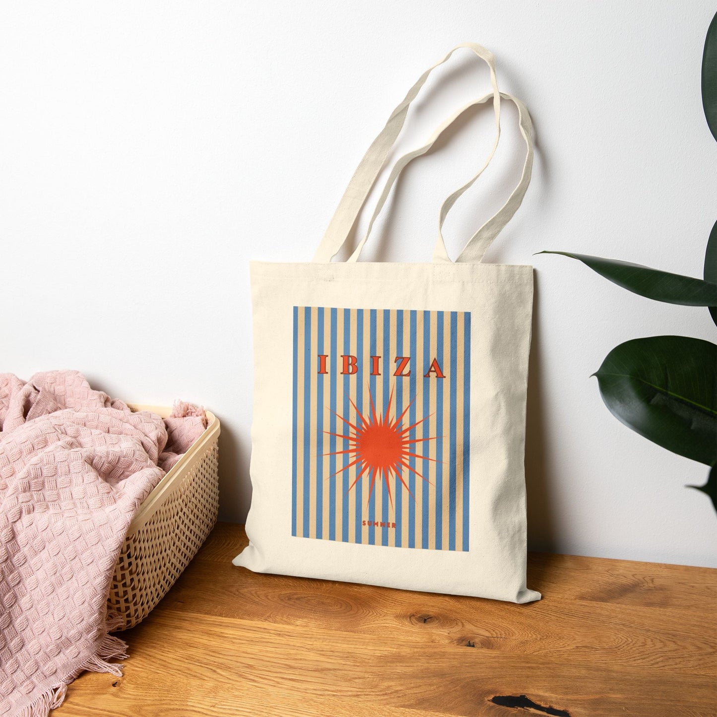 Ibiza Canvas Tote Bag