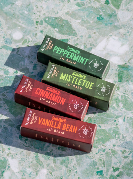 Shimmer Lip Balm - Peppermint