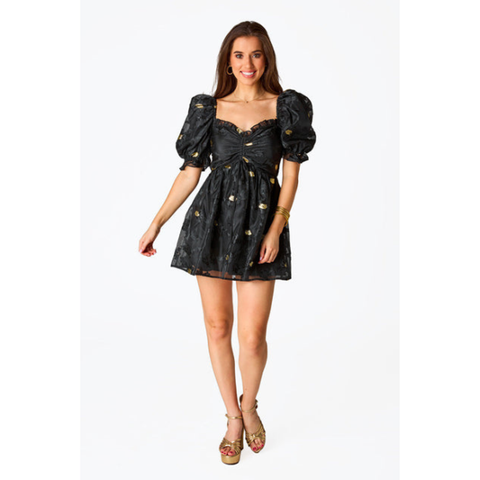 Colby Puff Sleeve Mini Dress