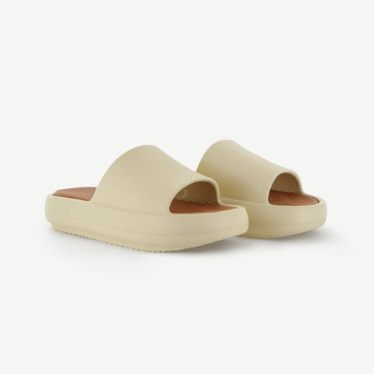 St. Tropez EVA Platform Sandal in tan
