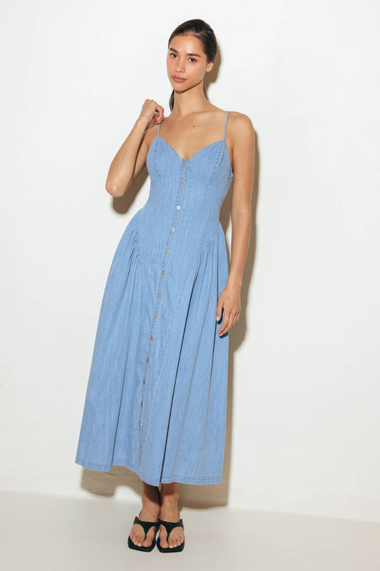 Bluebell Denim Midi Dress
