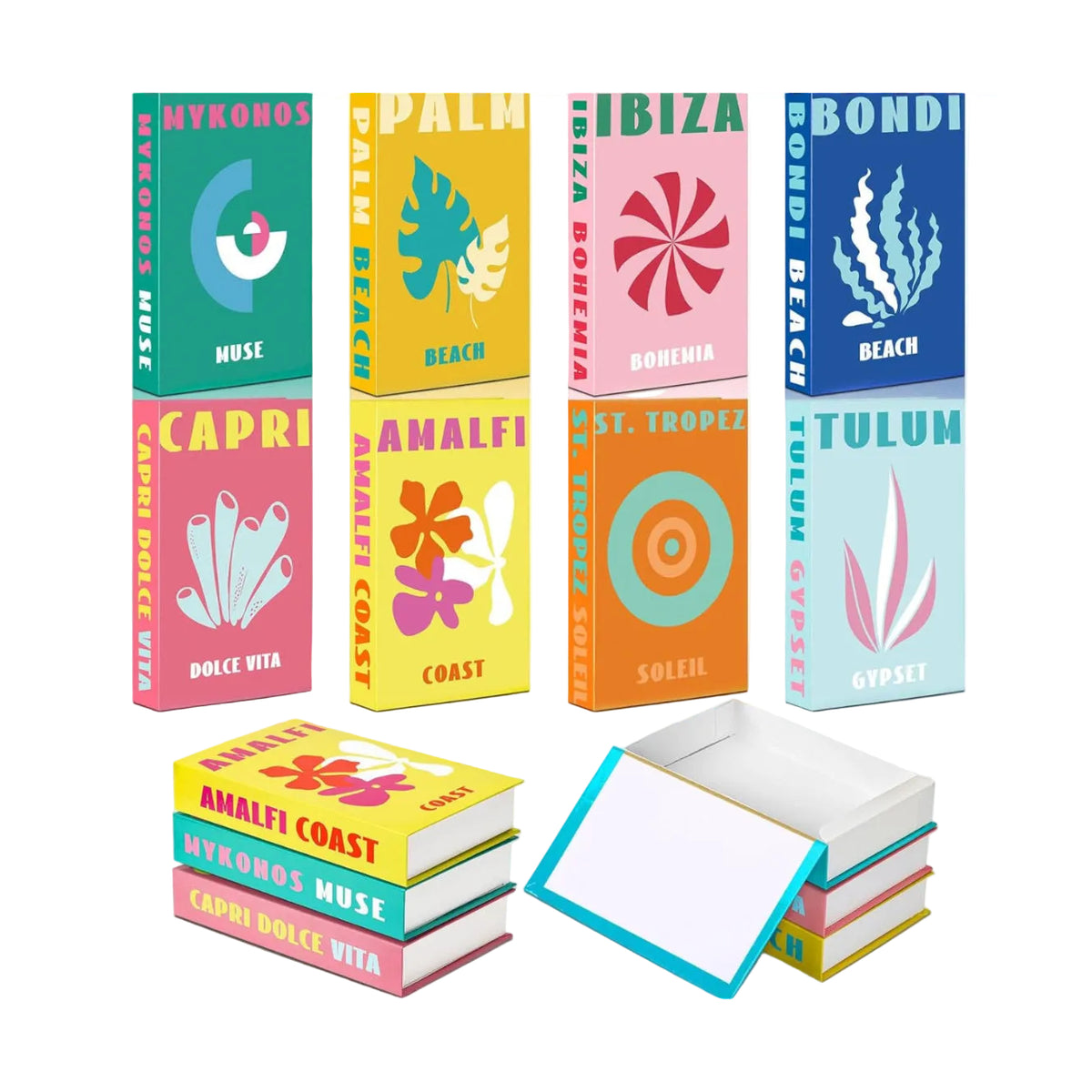 Faux Decorative Books - set of 4