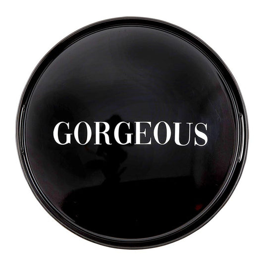 Gorgeous Round Black Tray