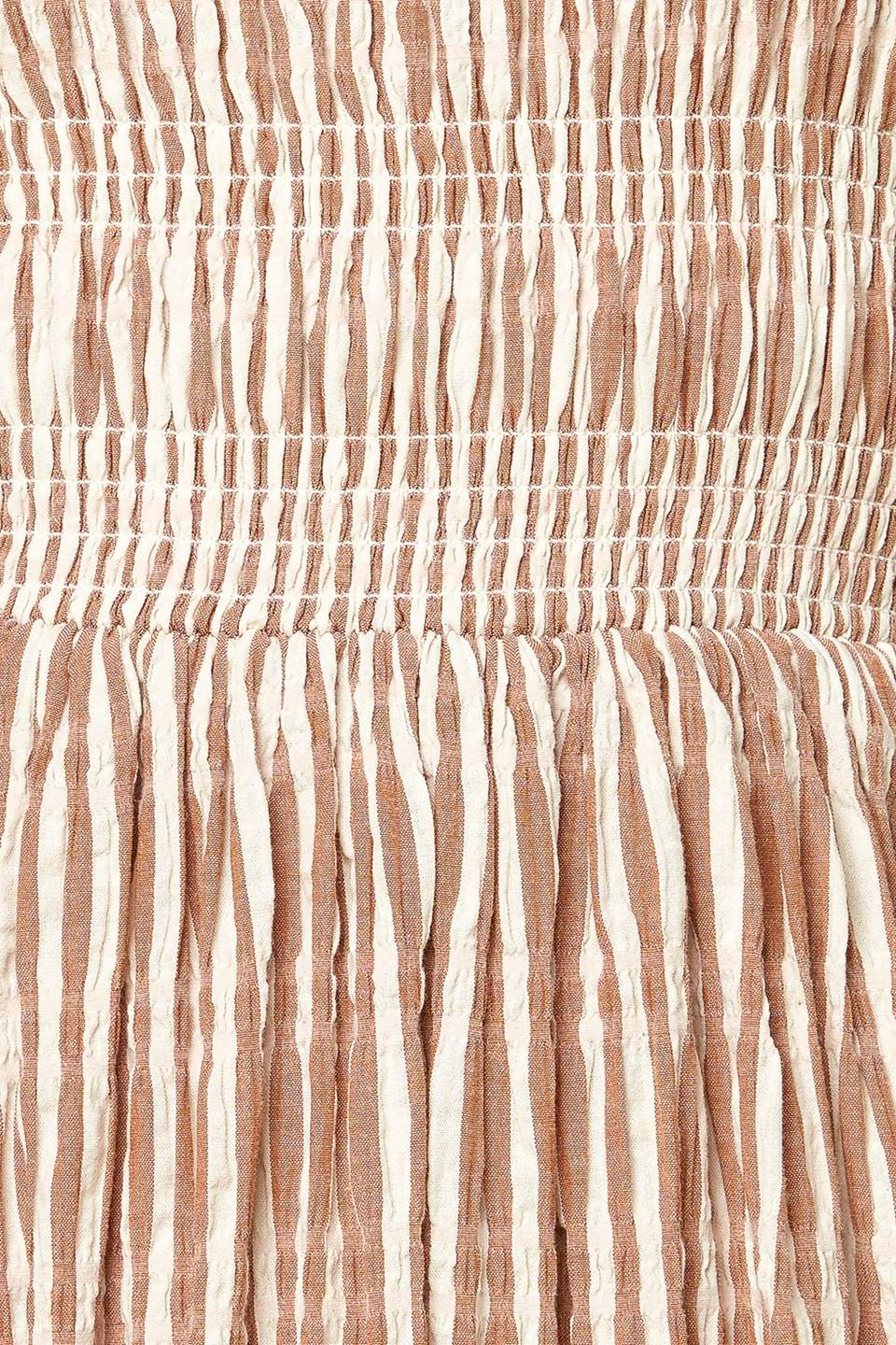 Valhalla Striped Midi Dress