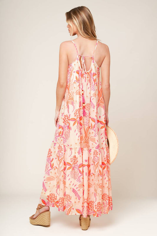 Secret Garden Woven Maxi Dress