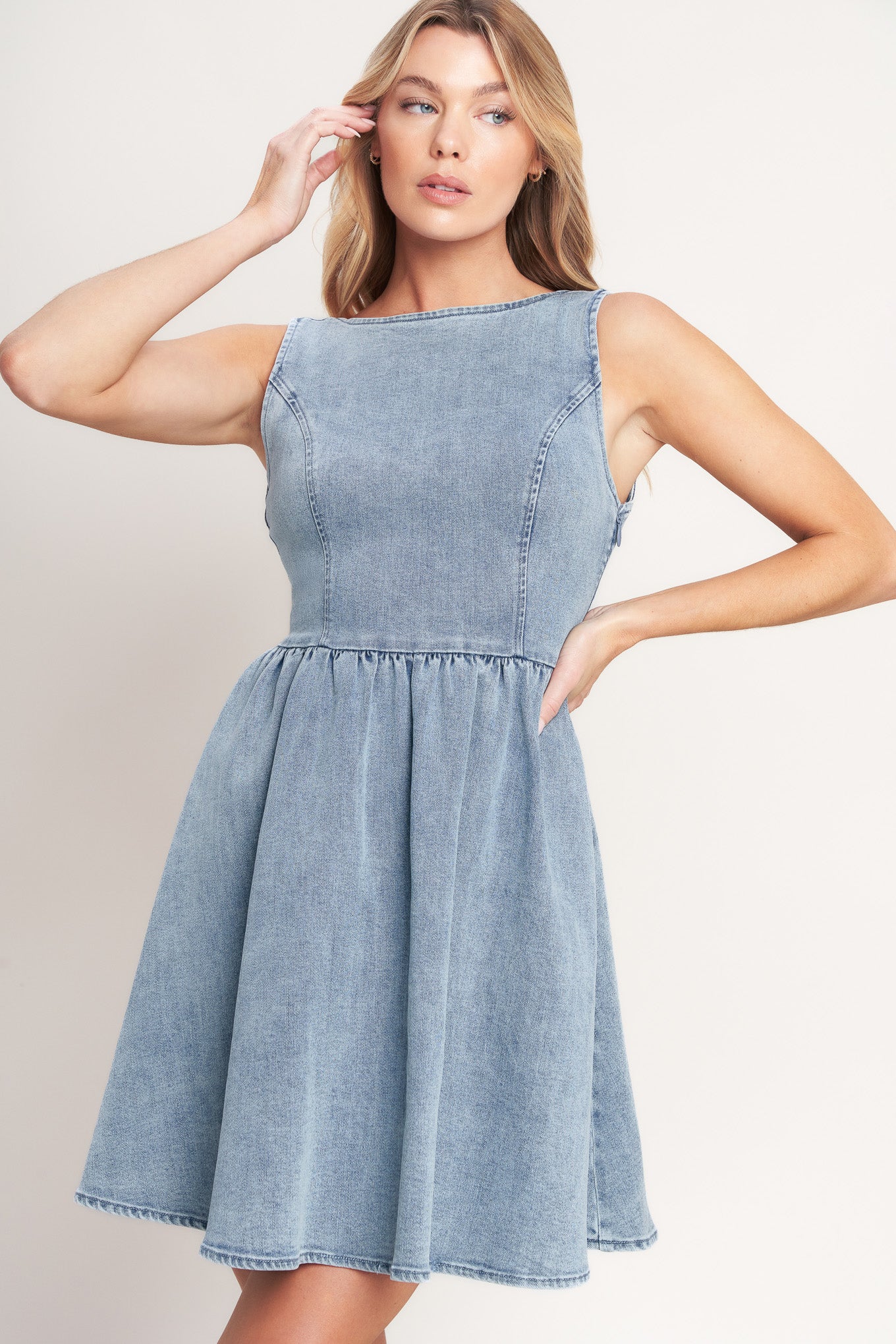 Bailey Denim Mini Dress