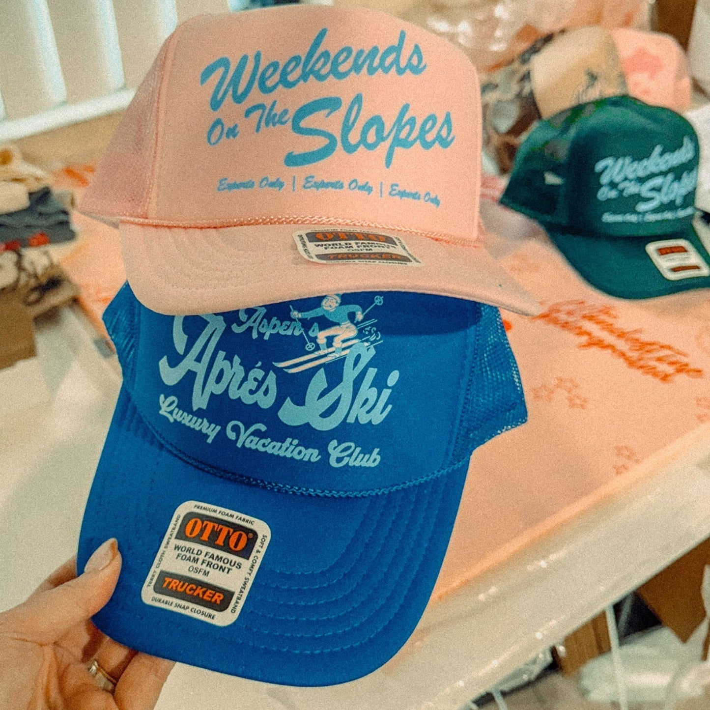 Aspen's Apres Ski Trucker Hat