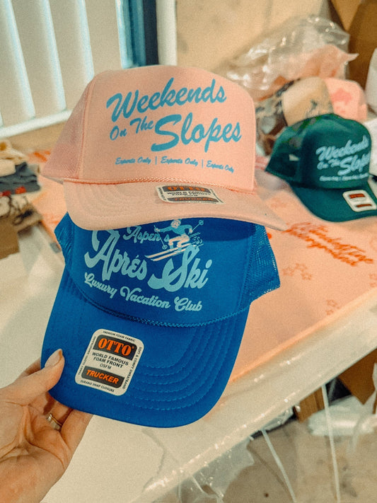Weekends on the Slopes Trucker Hat