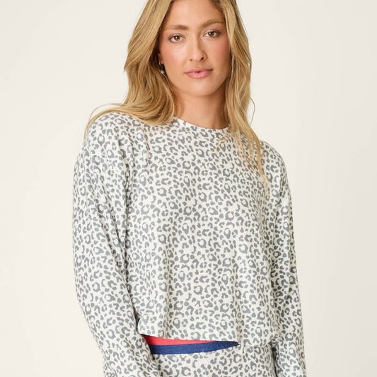 Cat’s Meow Big Stretch Long Sleeve Top