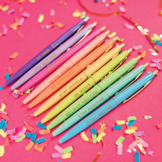 Motivational Pens 10 Piece Set