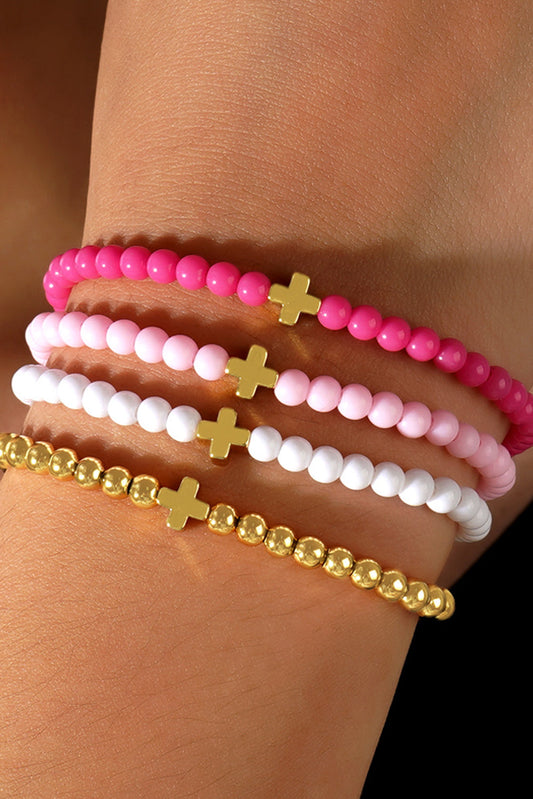 Hailey Cross Bracelet Set