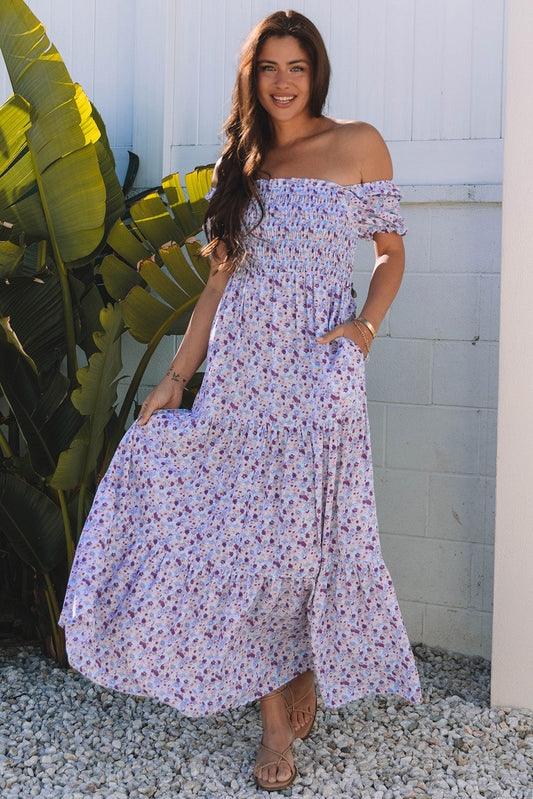 Lacey Floral Maxi Dress