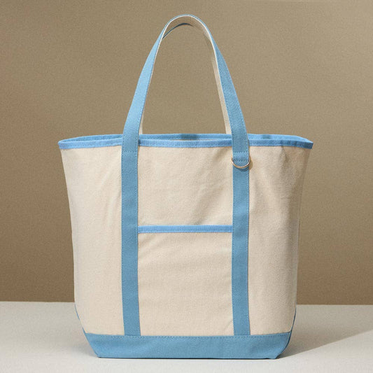 Large Classic Canvas Boat Tote