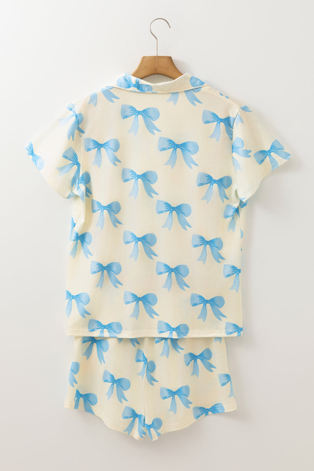 Kenna Bow Print Pajama Set