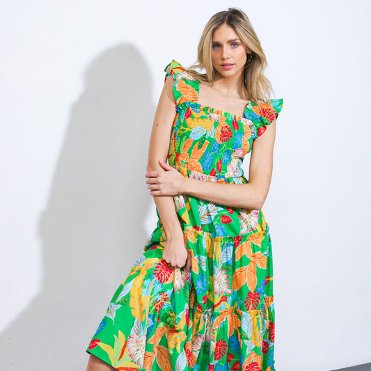 Beach Date Woven Maxi Dress