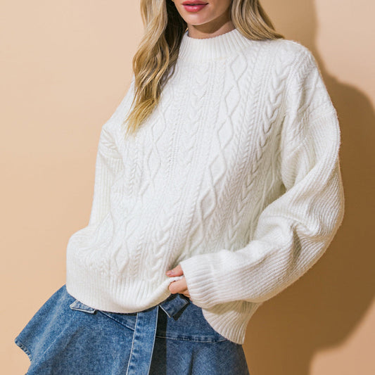 Comfy Cable Sweater