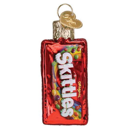 Gumdrop Mini Skittles Glass Ornament