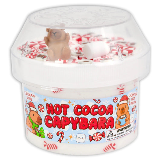Hot Cocoa Capybara Dope Slime