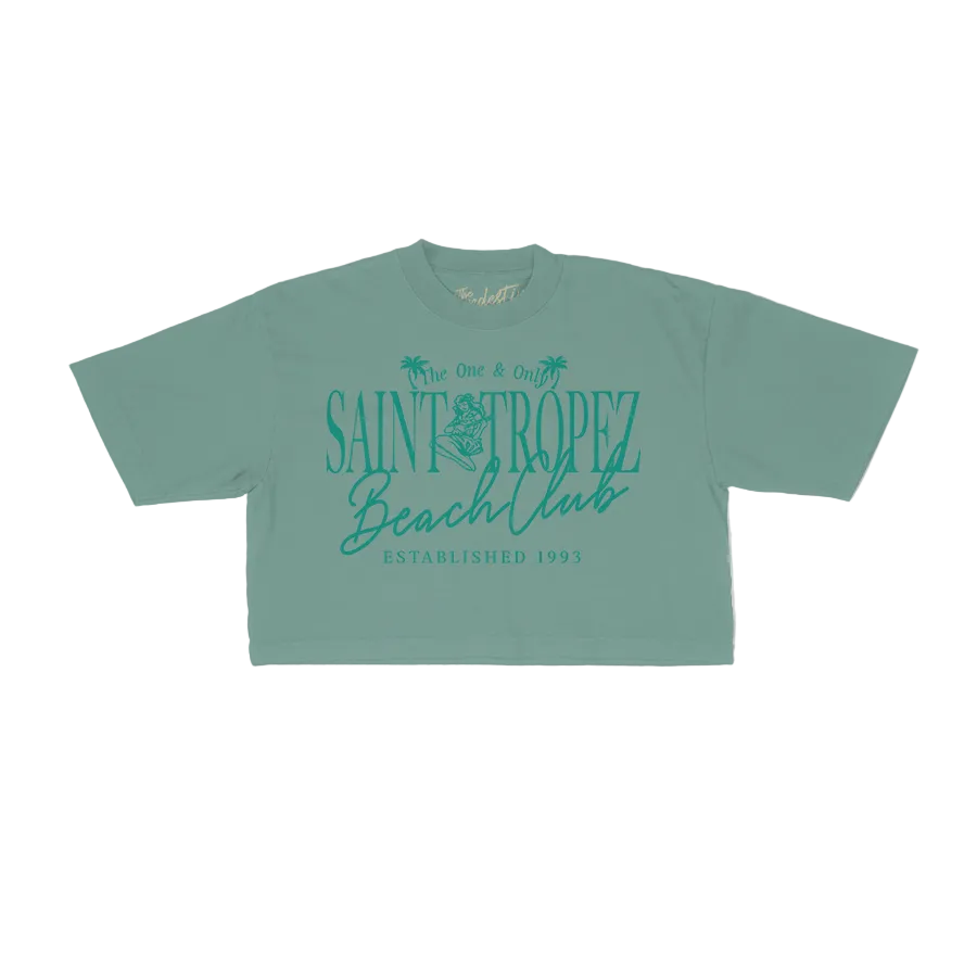 St. Tropez Beach Club Cropped T-Shirt