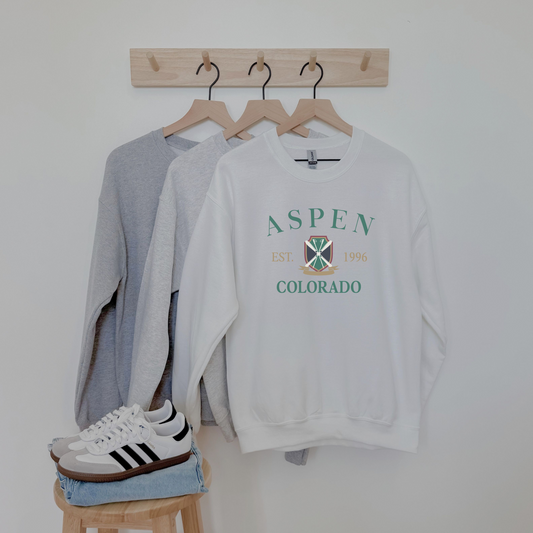 Aspen Colorado Crewneck Sweatshirt