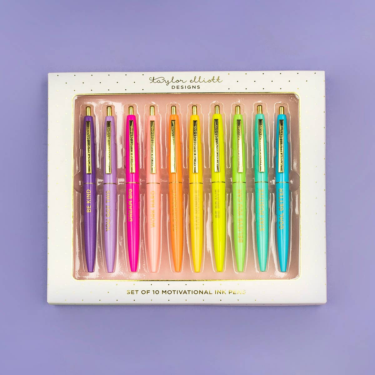 Motivational Pens 10 Piece Set