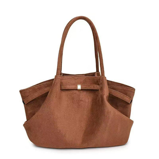Suede Tote Bag