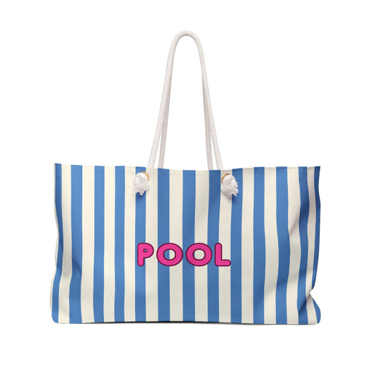 Cabana Striped Oversized Pool Bag