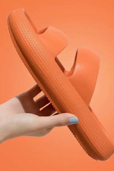 Double Strap Slide Sandals