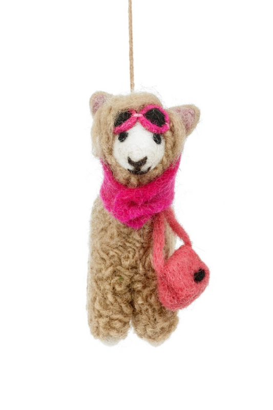 Diva Alpaca Ornament