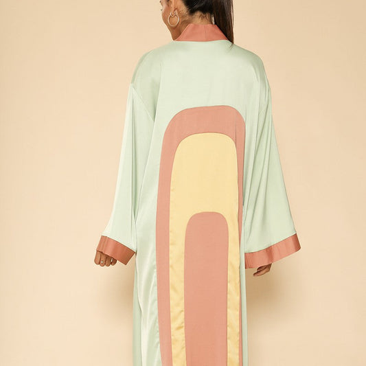 Retro arch kimono