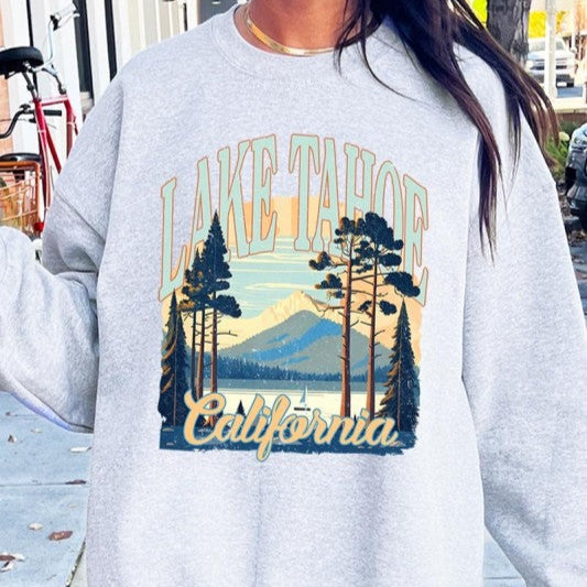 Lake Tahoe Graphic Sweatshirt