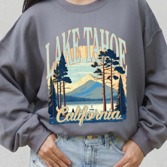 Lake Tahoe Graphic Sweatshirt