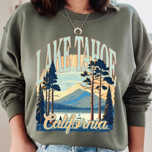Lake Tahoe Graphic Sweatshirt