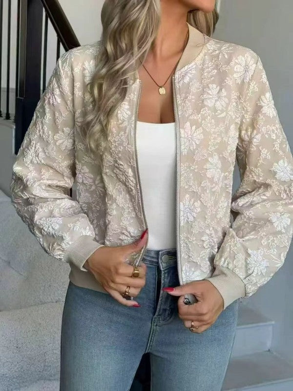 Embroidered Floral Jacket