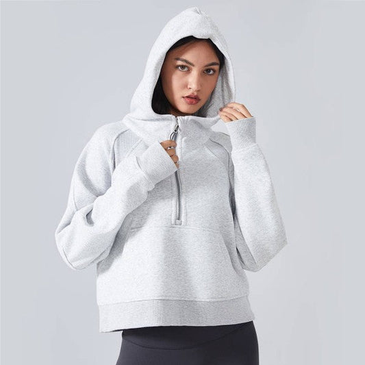 Cozy Half-Zip Hoodie