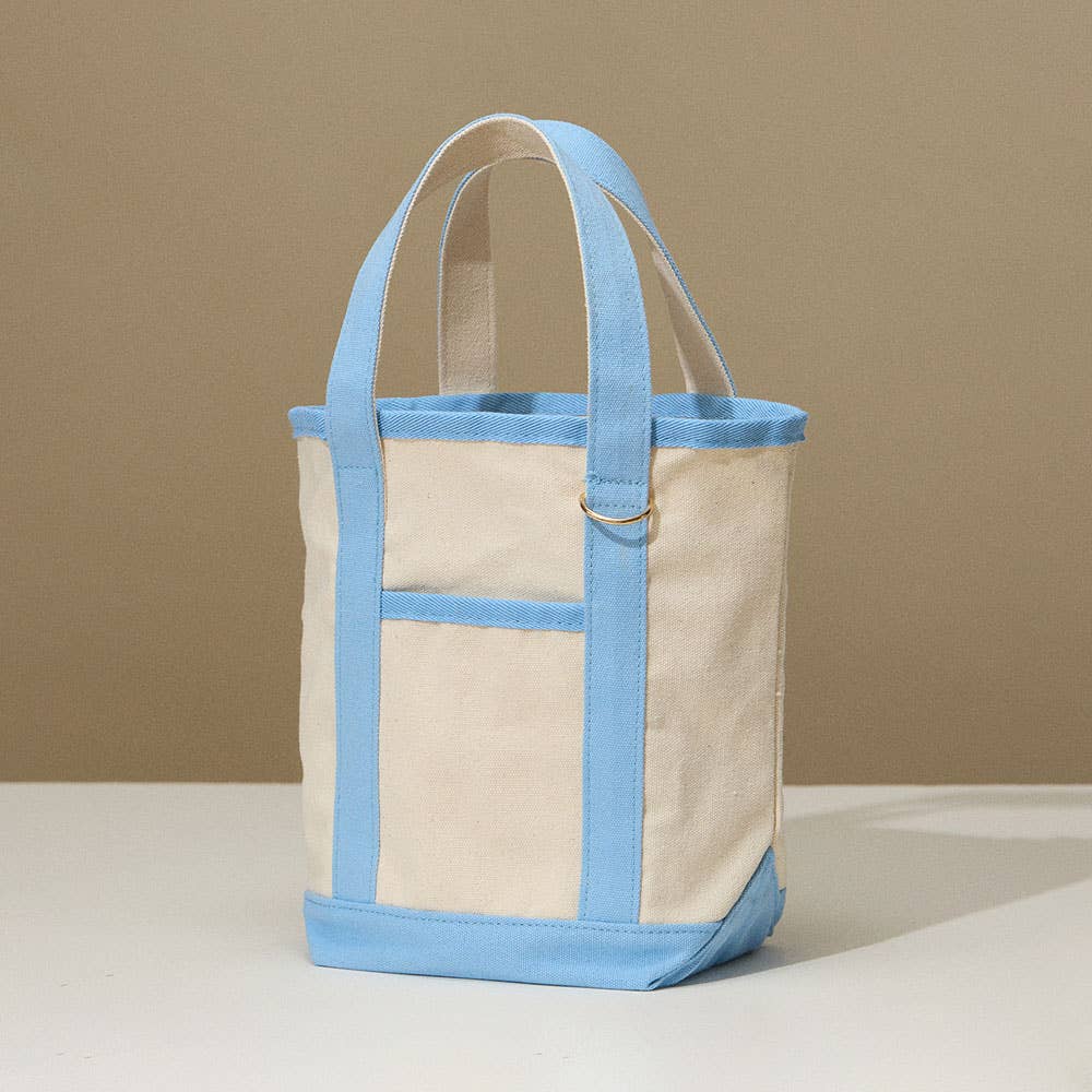 Small Canvas Boat Tote