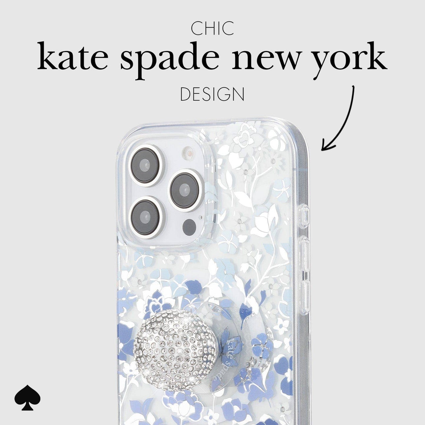 Kate Spade Disco Ball Grip and Stand