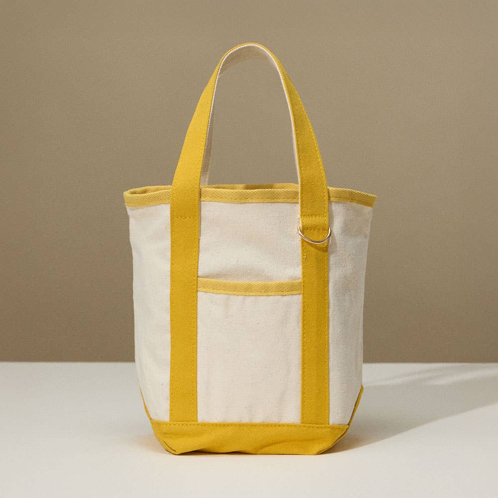 Small Canvas Boat Tote