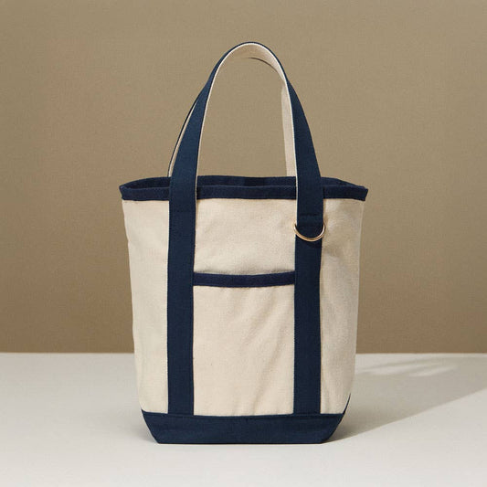 Small Canvas Boat Tote
