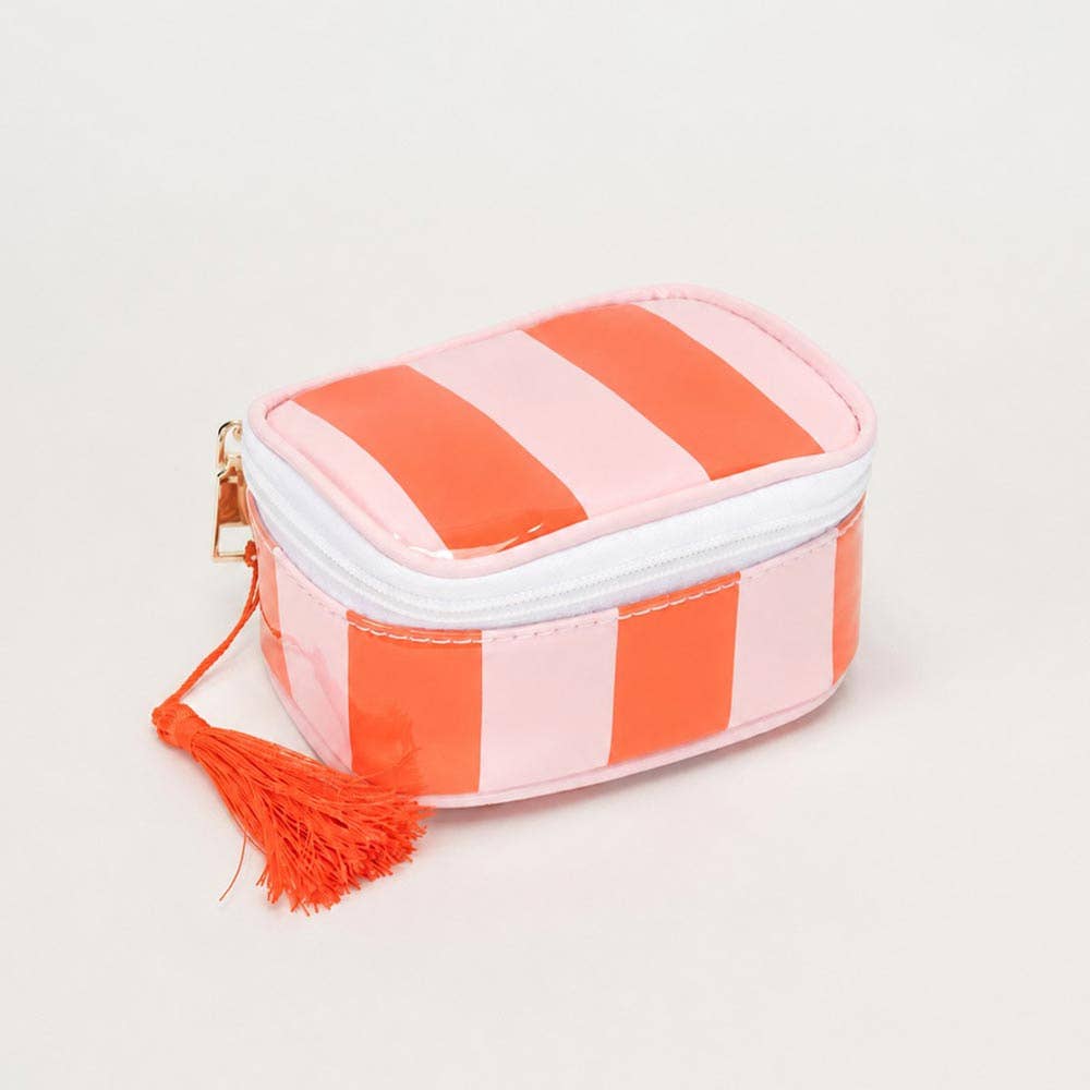 Striped Tassel Jewelry Box