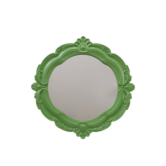 Milly Framed Wall Mirror in Green