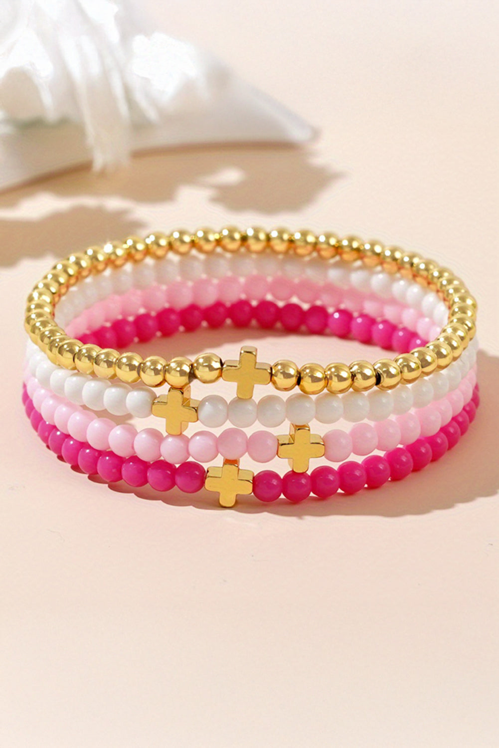 Hailey Cross Bracelet Set